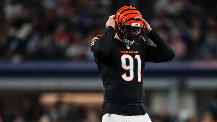 Trey Hendrickson with the Bengals