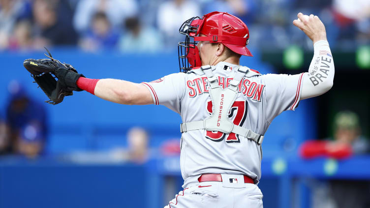 Cincinnati Reds catcher Tyler Stephenson