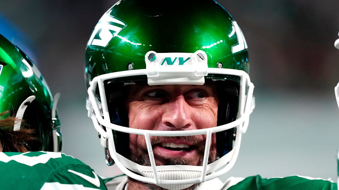 New York Jets quarterback Aaron Rodgers