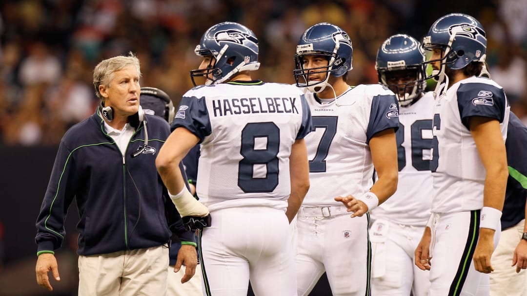 Pete Carroll with the Seattle Seahawks