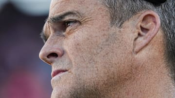 South Carolina Head Coach Shane Beamer during the fourth quarter playing Clemson at Williams-Brice Stadium in Columbia, S.C. Saturday, November 29, 2025.