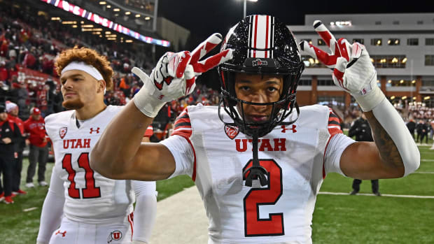  Utah Utes running back Micah Bernard