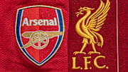 The Liverpool and Arsenal Club Crests