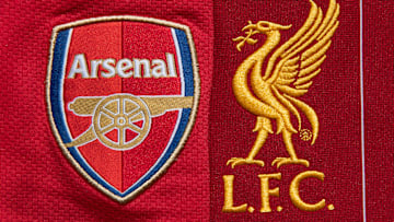 The Liverpool and Arsenal Club Crests