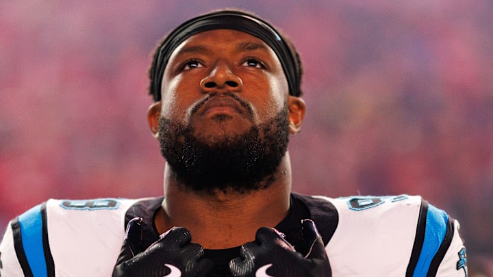 Carolina Panthers outside linebacker D.J. Wonnum