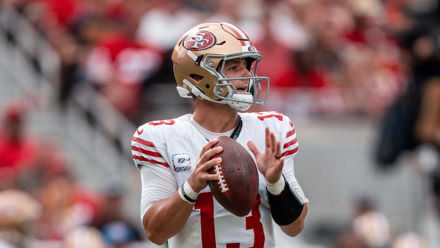 Latest Brock Purdy Injury Update Doesn't Impact 49ers vs. Giants Odds for NFL Week 9
