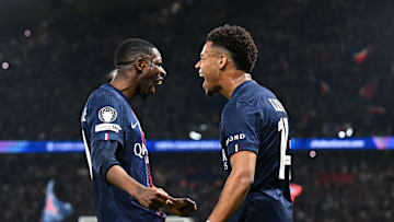 Ousmane Dembélé et Désiré Doué