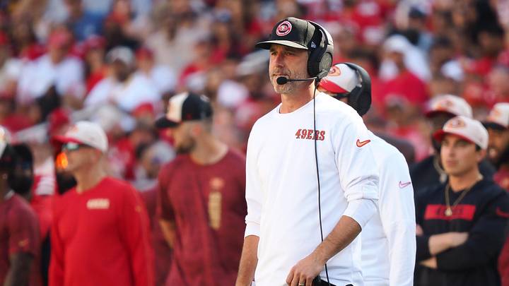 San Francisco 49ers head coach Kyle Shanahan