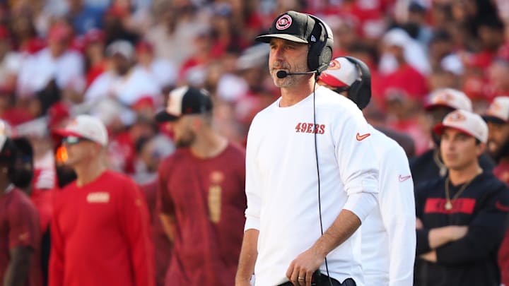 Shanahan and the 49ers lost to the Chiefs 28-18.