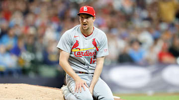 St. Louis Cardinals starting pitcher Erick Fedde suffers a loss against the Milwaukee Brewers.
