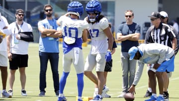 Los Angeles Rams & Los Angeles Chargers Joint Practice, Puka Nacua, Cooper Kupp