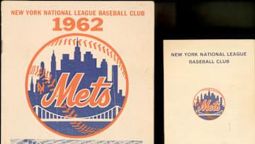 New York Mets 1962 Program And Schedule