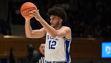 The Duke Blue Devils and forward Cameron Boozer are favored on Tuesday.