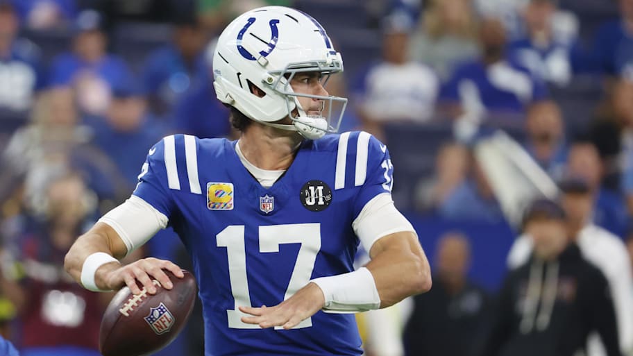 Indianapolis Colts quarterback Daniel Jones