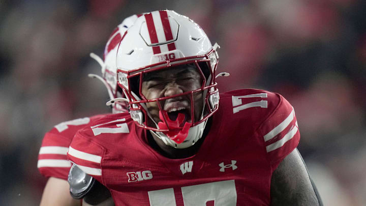 Wisconsin linebacker Darryl Peterson 