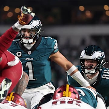 Washington Commanders linebacker Frankie Luvu is in support of the Tush Push ban after a rough sequence in the NFC title game.