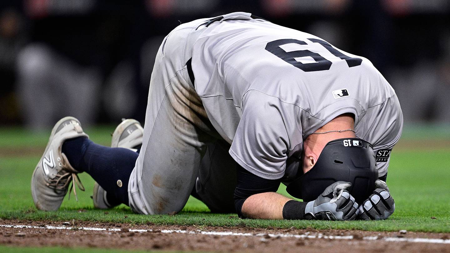 Yankees avoid worst-case scenario with update on Jon Berti's terrifying injury - Vimarsana News