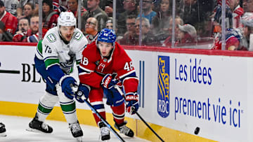 Vancouver Canucks v Montreal Canadiens