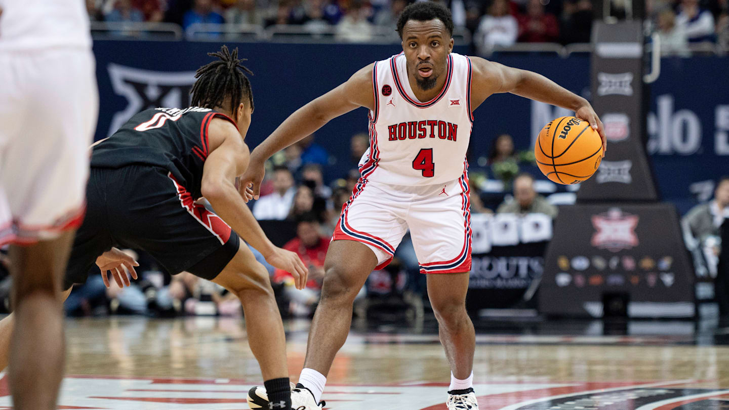 Houston moves up to no 2 in latest ncaa net college basketball rankings