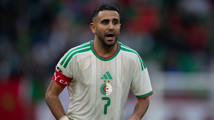 Riyad Mahrez a inscrit un doublé contre le Soudan lors de la première journée. 