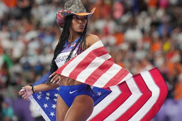 Tara Davis-Woodhall, USA track and field, Paris Olympics