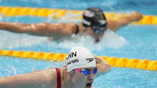 Zhang Yufei was one of 23 Chinese swimmers who tested positive for a banned substance months before the Tokyo Games.