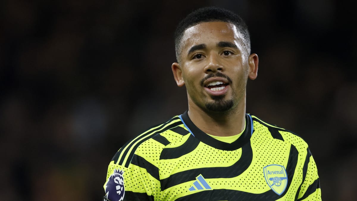 adidas Arsenal Authentic Gabriel Jesus Third Jersey w