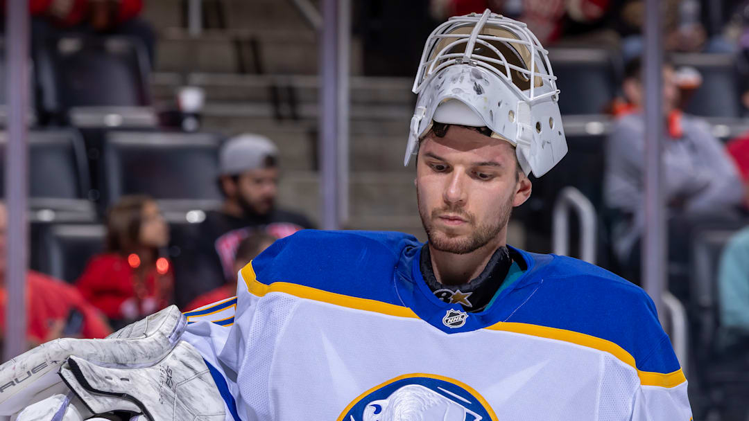 The Buffalo Sabres signed Alexandar Georgiev to an NHL contract before waiving him at the end of training camp.