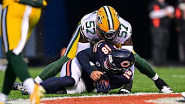 Packers' Brenton Cox Jr., Bears' Caleb Williams