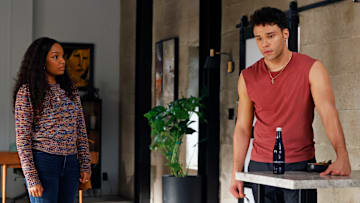9-1-1: LONE STAR: L-R: Sierra McClain and Rafael Silva in the “Prince Albert in a Can” time period premiere episode of 9-1-1: LONE STAR airing Monday, March 21 (9:00-10:00 PM ET/PT) on FOX. © 2022 Fox Media LLC. CR: Jordin Althaus/FOX.