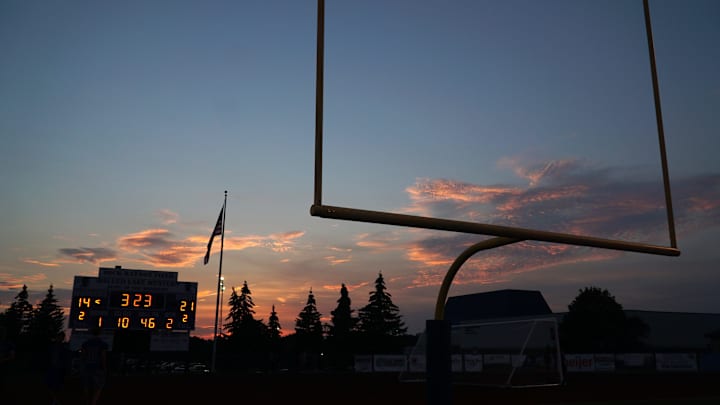 A 97-yard field goal attempt Friday, Sept. 27, in a West Virginia high school football game resulted in six points.