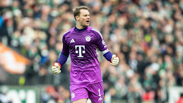 Manuel Neuer musste gegen Werder runter