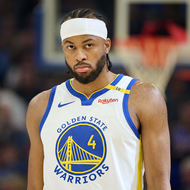Golden State Warriors guard Moses Moody