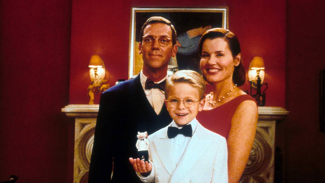 Hugh Laurie And Geena Davis In 'Stuart Little' Hugh Laurie And Geena Davis In 'Stuart Little'