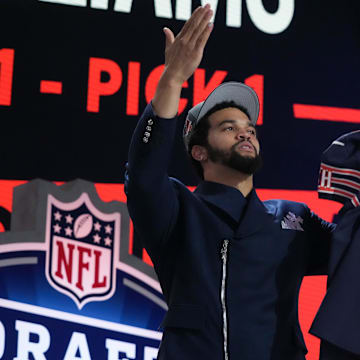 Caleb Williams is one of six USC Trojans to be selected first overall in the NFL draft. 