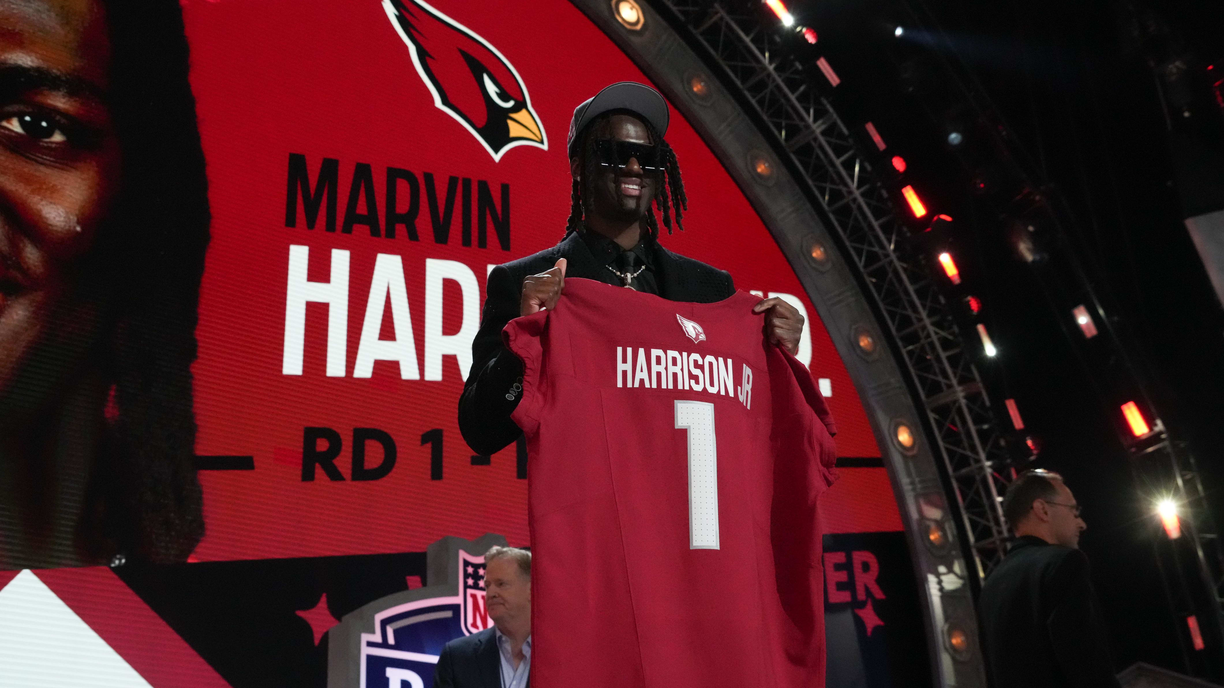 Arizona Cardinals receiver Marvin Harrison Jr.