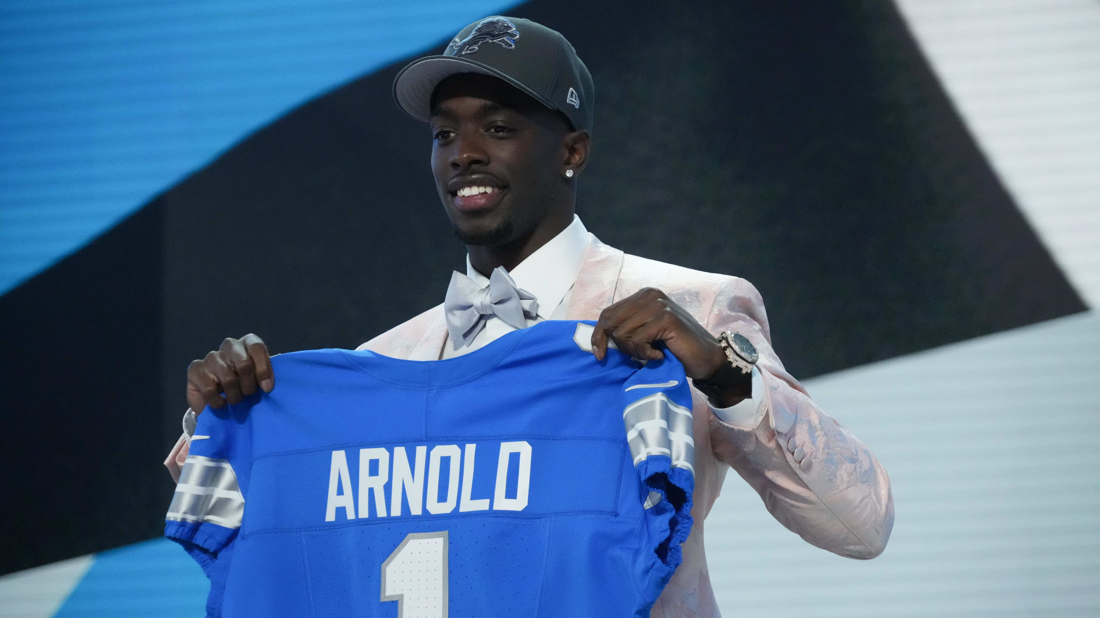 Detroit Lions cornerback Terrion Arnold