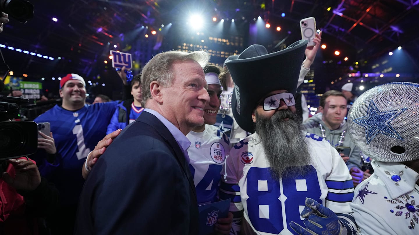 Updated 2025 NFL Draft order Dallas Cowboys fall out of top 10