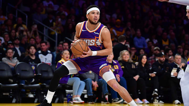 Phoenix Suns guard Devin Booker. Phoenix Suns guard Devin Booker.