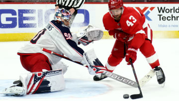 Columbus Blue Jackets v Detroit Red Wings