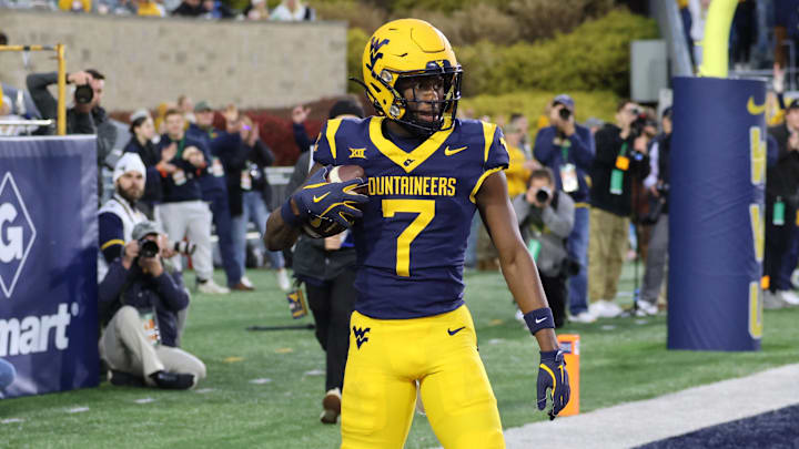 West Virginia University receiver Traylon Ray. West Virginia University receiver Traylon Ray.