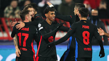 Barcelona goleou o Estrela Vermelha, em Belgrado