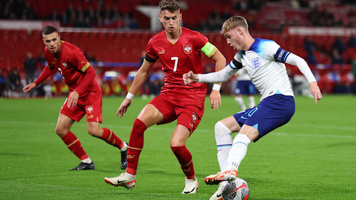 England v Serbia: UEFA U21 EURO Qualifier England v Serbia: UEFA U21 EURO Qualifier