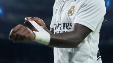 Vinícius Júnior trägt bei Spielen häufig ein Tape.
