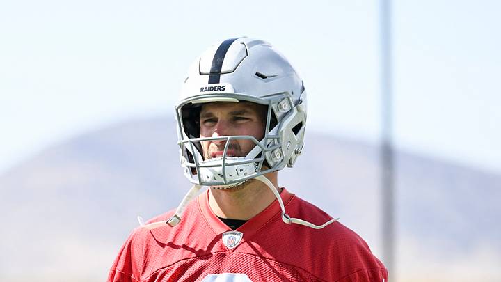 Las Vegas Raiders quarterback Kirk Cousins 