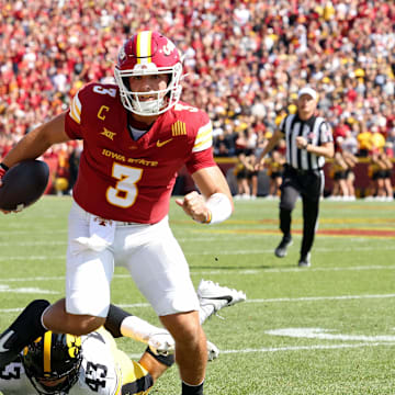 Rocco Becht and Iowa State are favored against Arizona on Saturday.