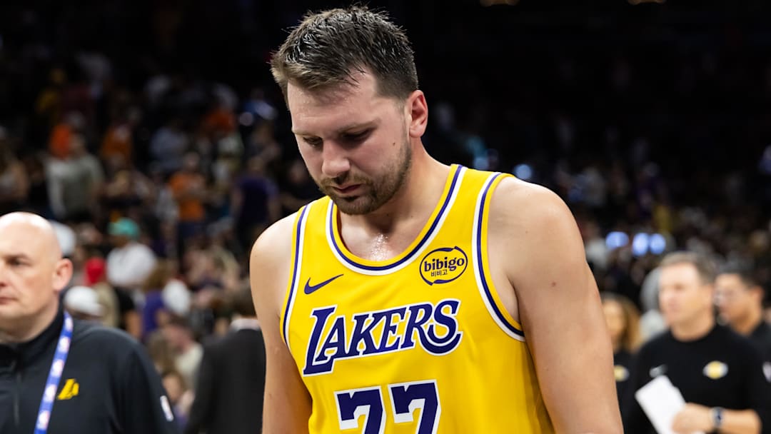 Los Angeles Lakers guard Luka Doncic.