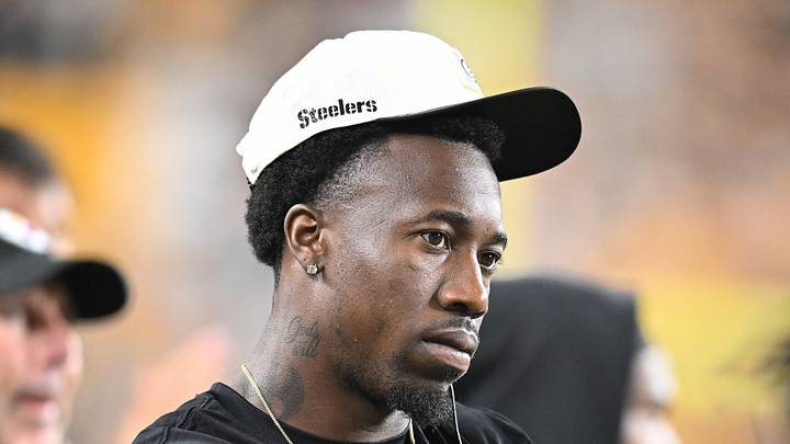 Pittsburgh Steelers cornerback Joey Porter Jr. watches a game