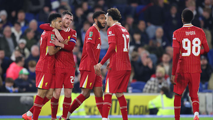 Brighton & Hove Albion v Liverpool - Carabao Cup Fourth Round