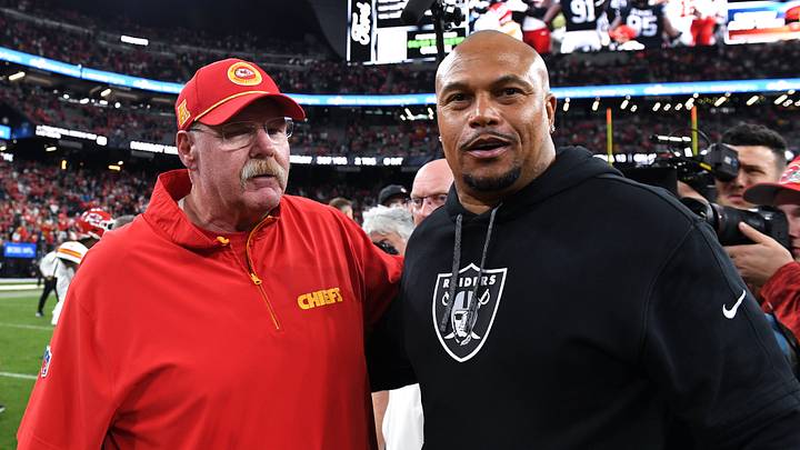 Antonio Pierce with Andy Reid.
